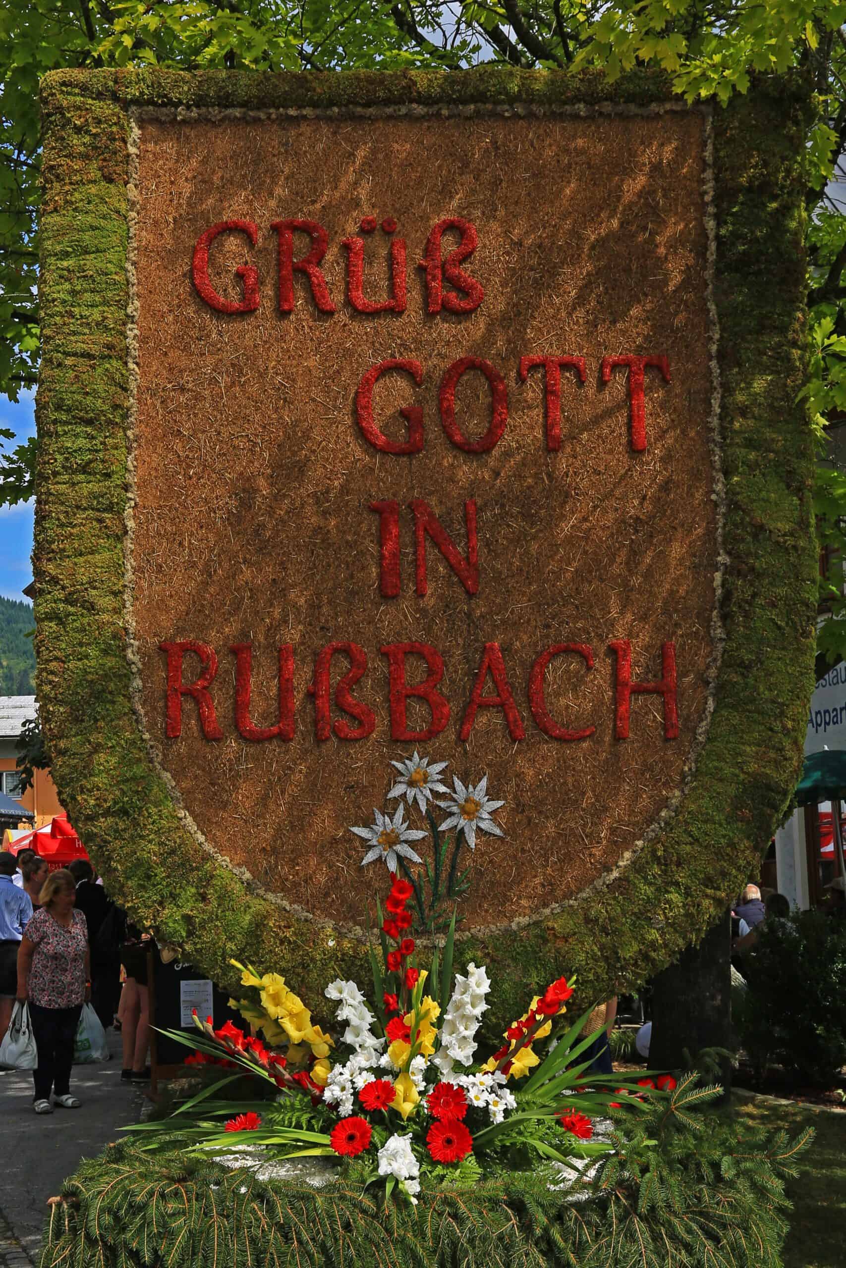 Russbacher Wappen HeuART 2019 (c)viorel munteanu